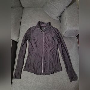 Women's Black/Purple Full-Zip Jacket